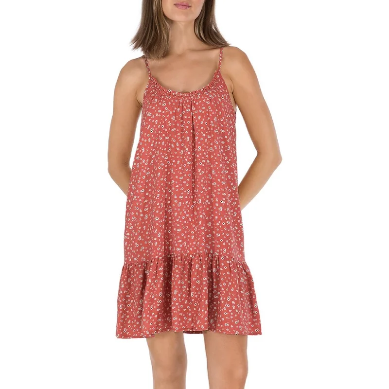 Price Buster Bobeau Womens Printed Adjustable Straps Sundress