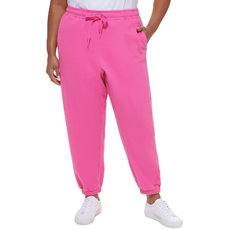 Now or Never Calvin Klein Performance Womens Plus   Fleece Lined Activewear Jogger Pants