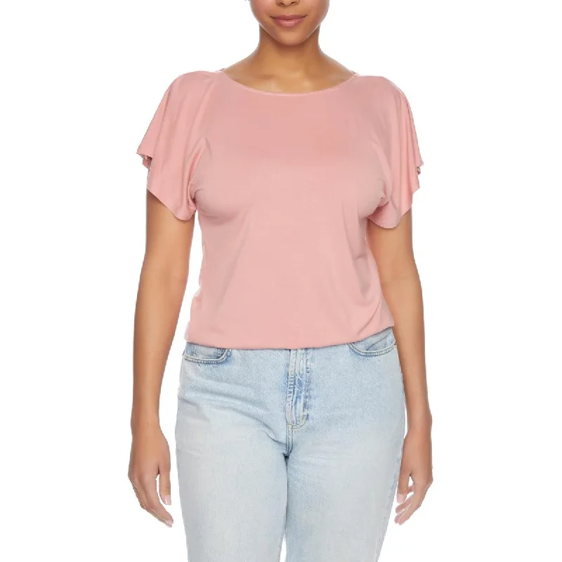 Markdowns Cooper & Ella Womens Criss-Cross Back Rayon Blouse