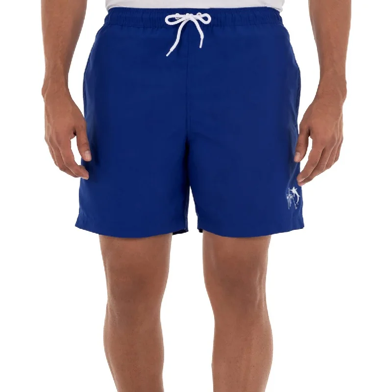 Exclusive Savings Guy Harvey Mens Billfish Woven Board Shorts Swim Trunks