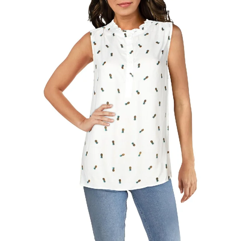 Epic Deals Jennifer & Grace Womens Graphic Sleeveless Tunic Top