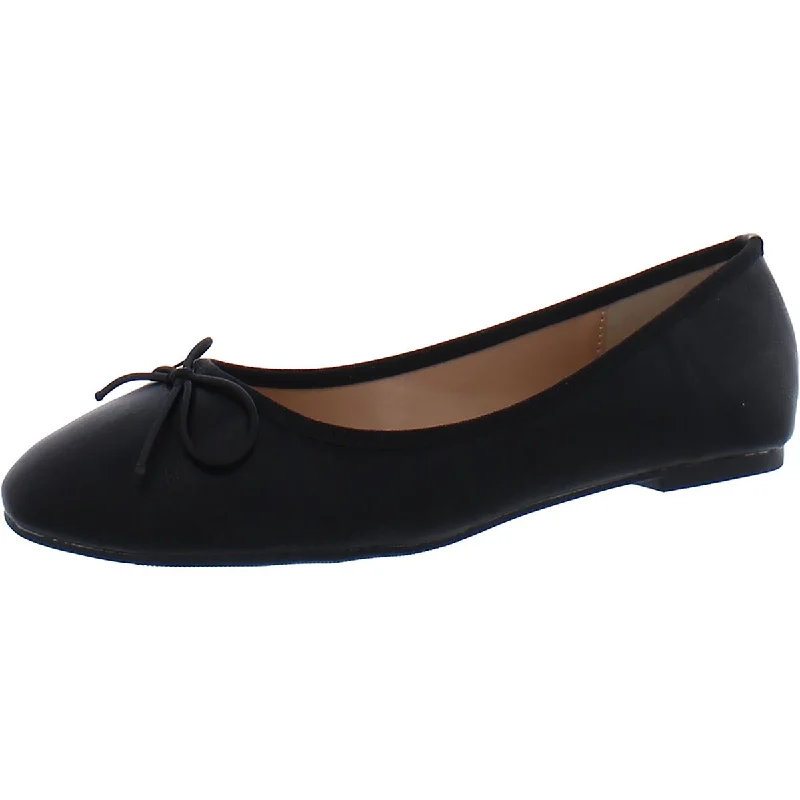 Act Now Journee Collection Womens Faux Leather Slip On Loafers