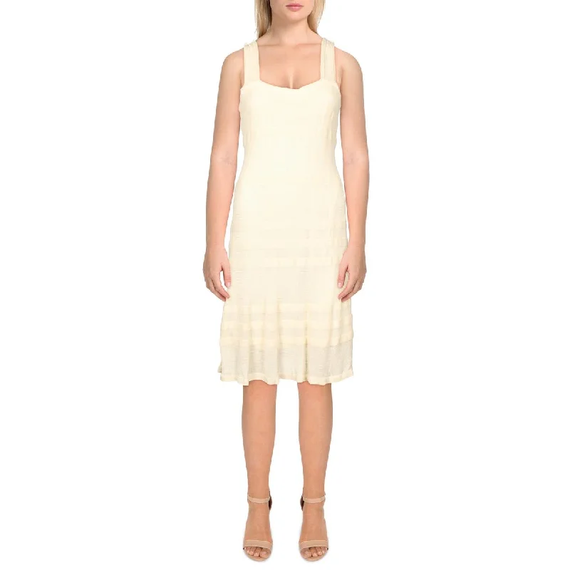 Special Savings Lauren Ralph Lauren Womens Shadow Stripe Midi Sundress