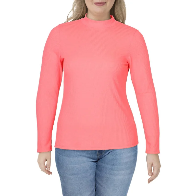 Savings Alert Lisa & Lucy Womens Long Sleeve Mock Nck Pullover Top