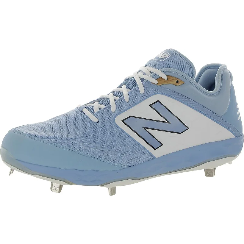 Overstock Sale New Balance Mens 3000v4 Faux Leather Metal Cleats