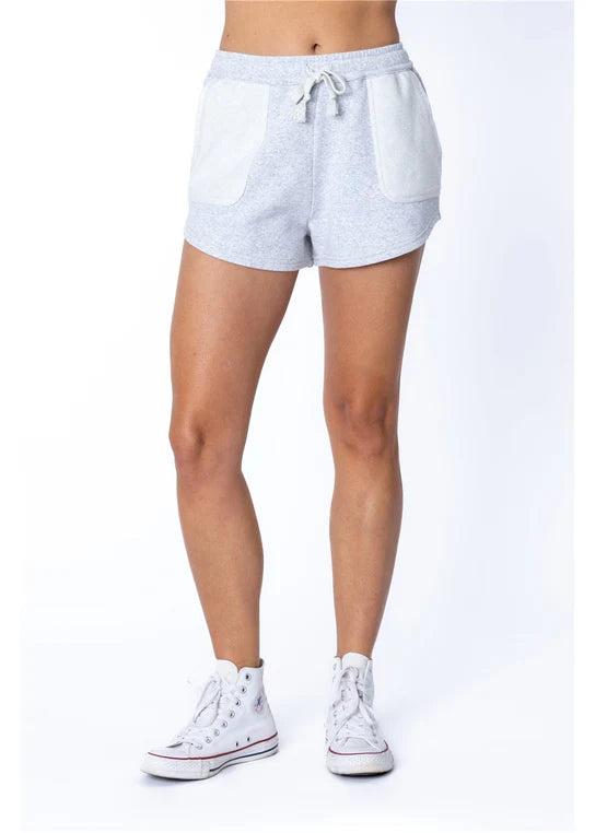 Discount Deals Amuse Society Roller Derby Knit Short - GREY HEATHER