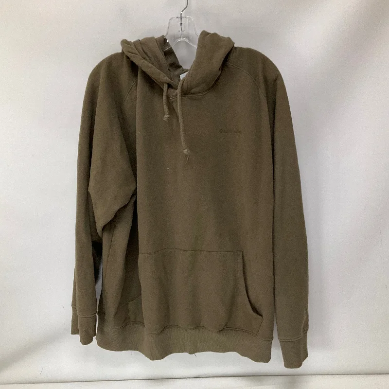 Discount Deals Athletic Sweatshirt Hoodie By Outdoor Voices In Brown, Size: 3x