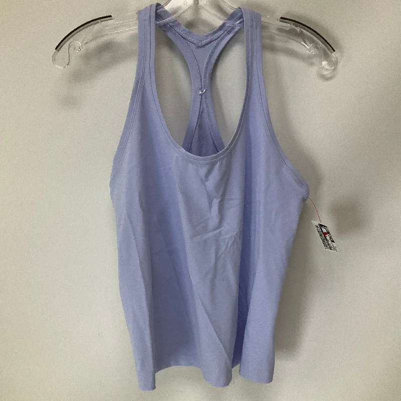 Super Bargain Athletic Tank Top By Lululemon In Blue, Size: 12