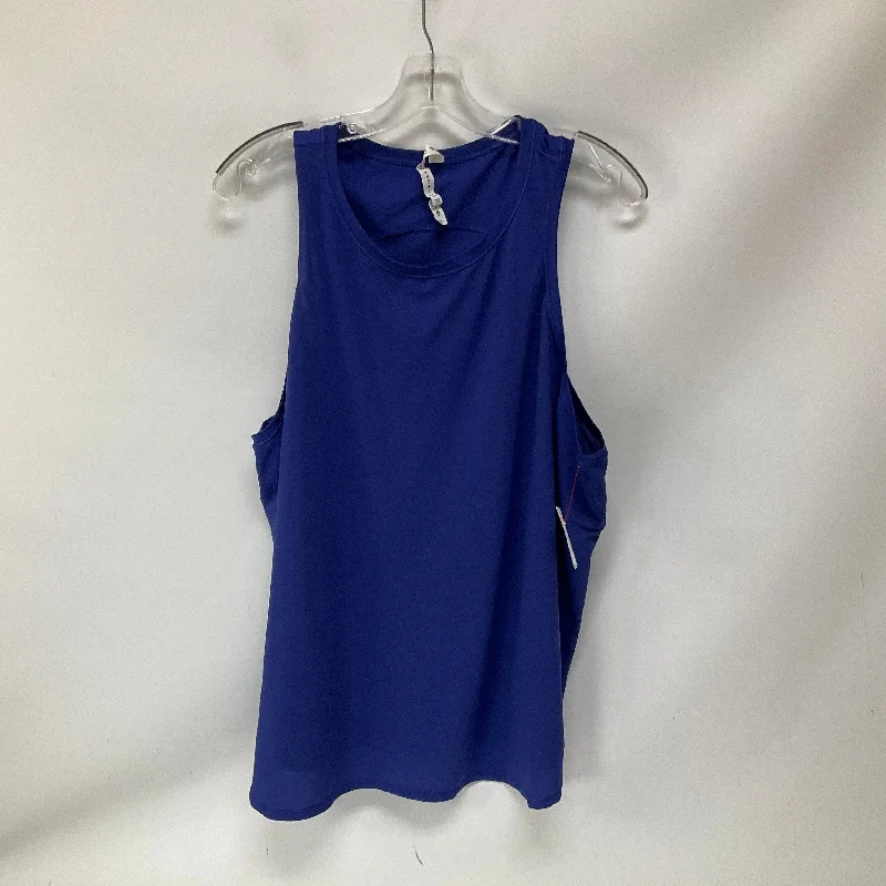Exclusive Savings Athletic Tank Top By Lululemon In Blue, Size: 20