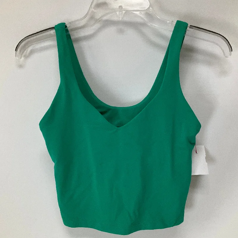 Super Sale Athletic Tank Top By Lululemon In Green, Size: 6