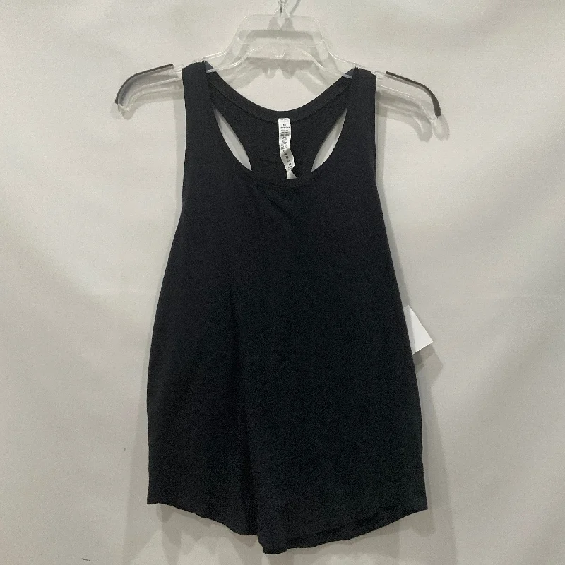 Season Finale Sale Black Athletic Tank Top Lululemon, Size 4