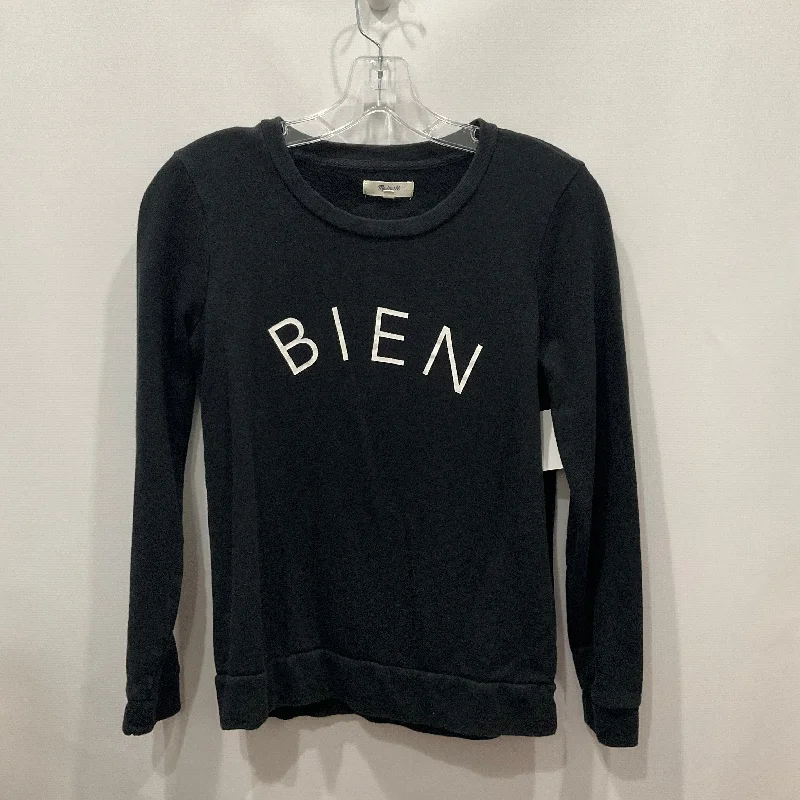 Major Savings Black Sweatshirt Crewneck Madewell, Size S
