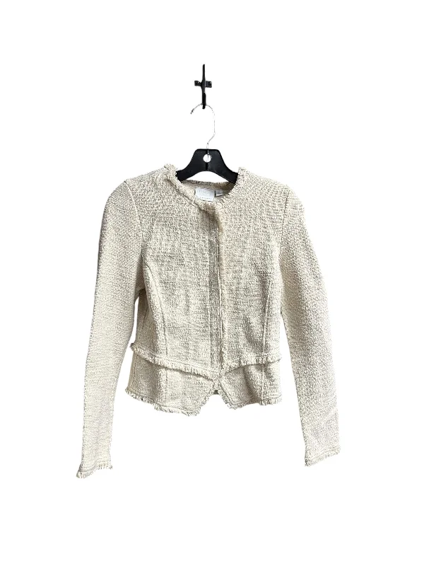 Fantastic Deals Blazer By Anthropologie In Cream, Size: Xs
