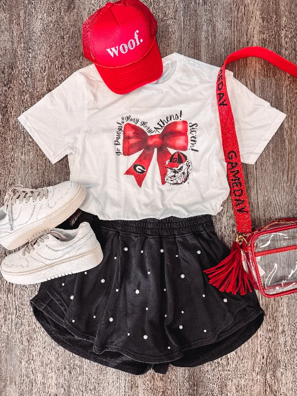 Fantastic Deals Bow Athens GA White Tee