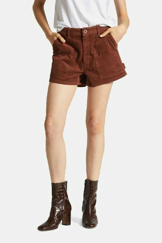 Price Cut Brixton  ALAMEDA SHORT - SEPIA