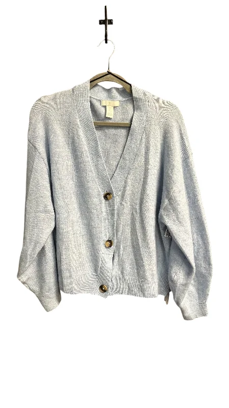 Price Rollback Cardigan By H&m In Blue, Size: L