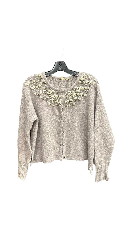 Can't Be Beat Cardigan By Moth In Purple, Size: Xs