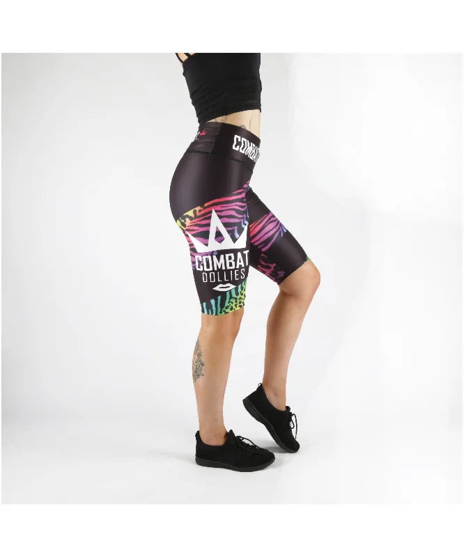 Combat Dollies Multi-Print Cycle Shorts