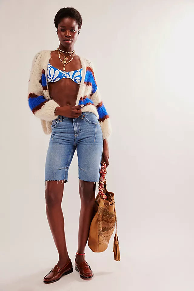 Flash Deals Free People We The Free Ghost Town Long Shorts - Bodie Blue
