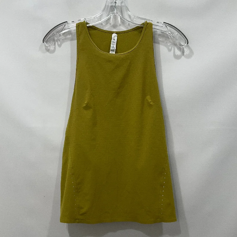 Get It Before It’s Gone Green Athletic Tank Top Lululemon, Size 6