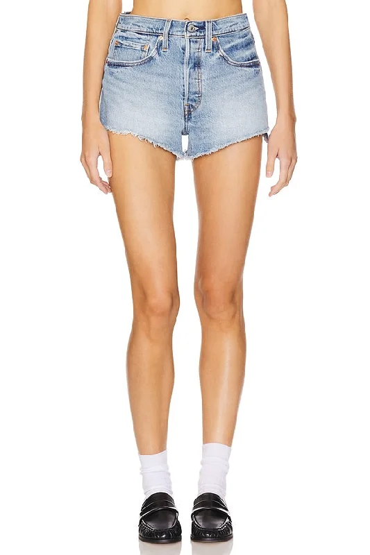 Super Sale Levi 501 Original Fit High Rise Women's Shorts - OPTIMAL ZONE