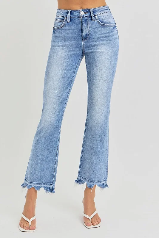 Early Access Payton Cropped Straight Slim Jeans