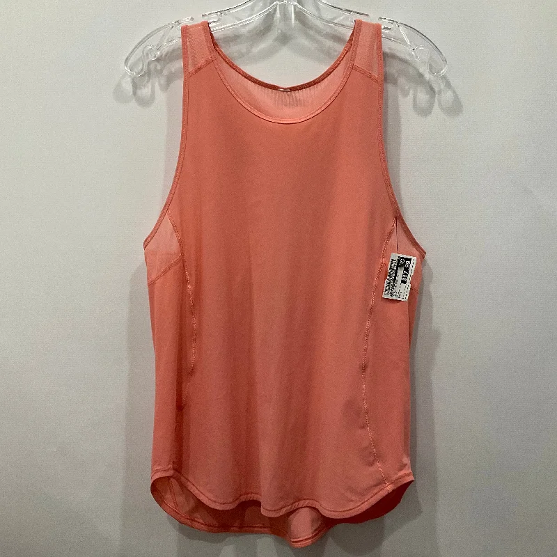 Markdowns Pink Athletic Tank Top Lululemon, Size 6