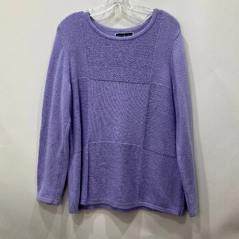 Best Seller Purple Sweater Kendra Scott, Size L