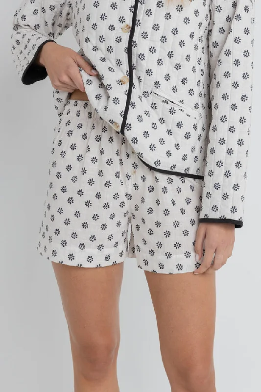 Customer Appreciation Sale Rhythm Domino Floral Boxer Short - OAT