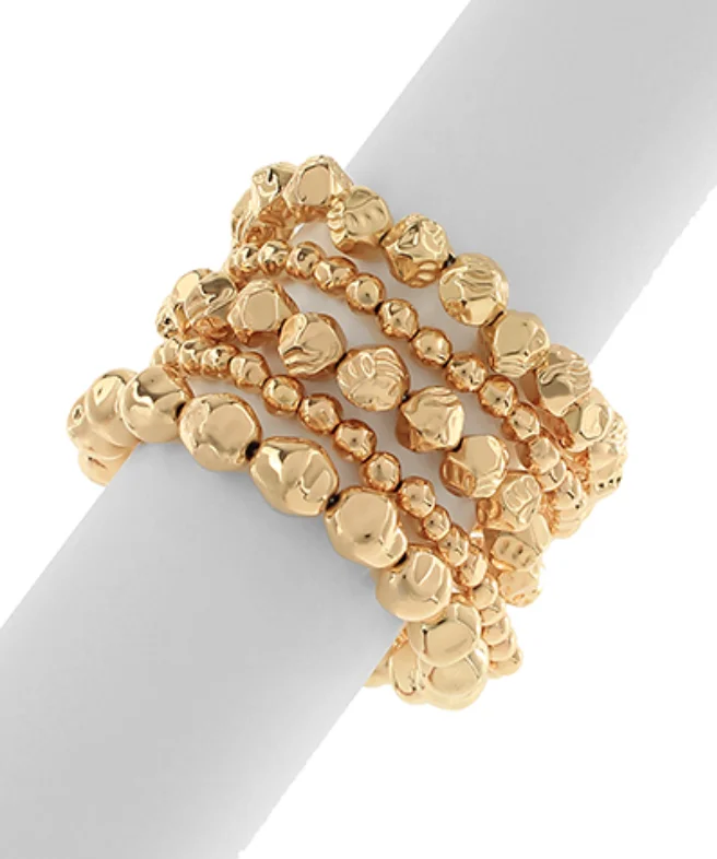 Take Advantage Rocky Textured Bracelet Set