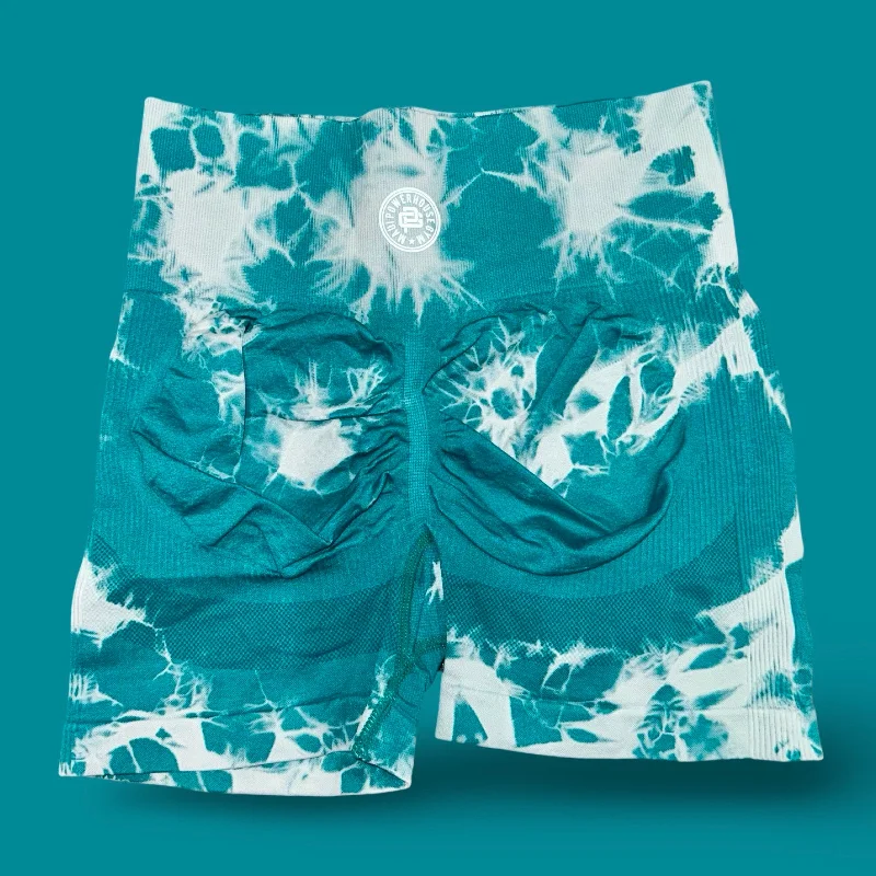 Dark Teal & White