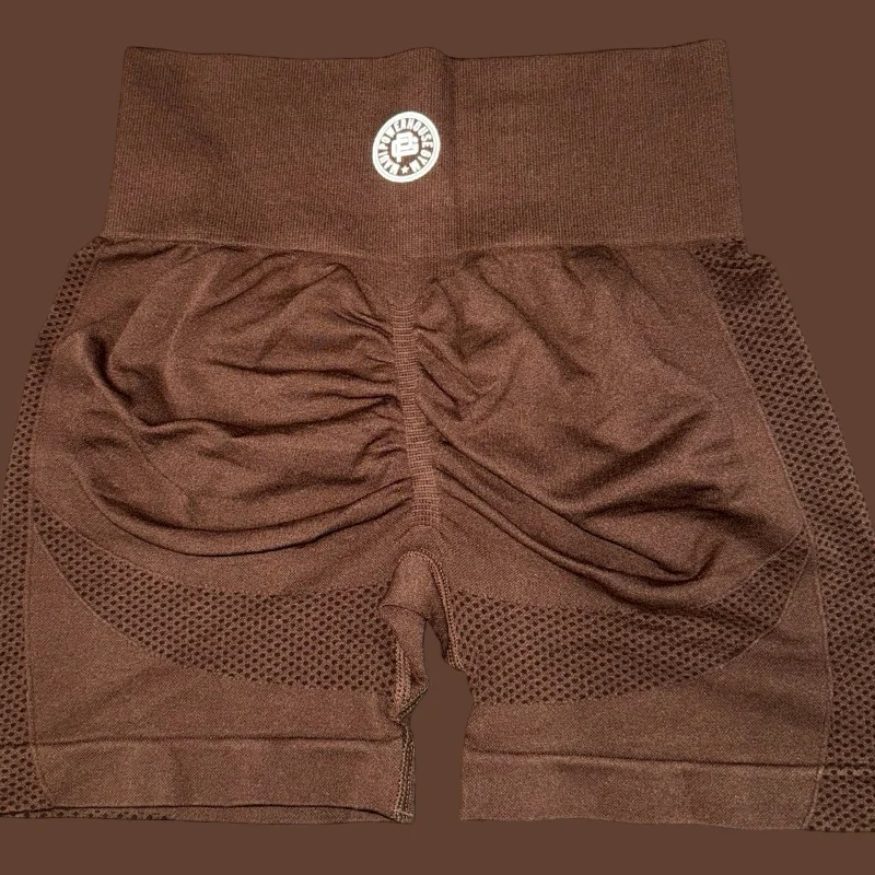 Deal Frenzy Scrunch Butt Booty Shorts 4th Wave, Solid Colors