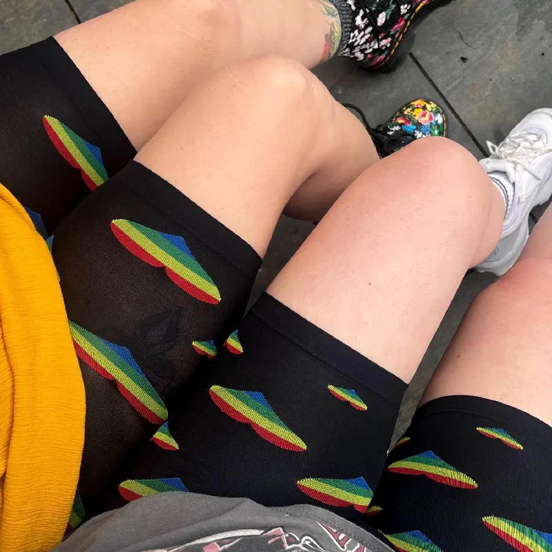 Can't Miss Stay Cool Chub Rub Shorts - Pride Love Is Love