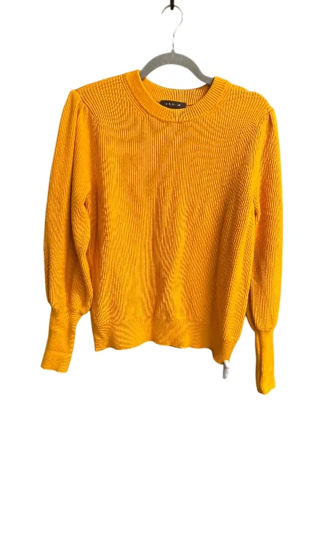 Sale Event Sweater By Ann Taylor In Orange, Size: L