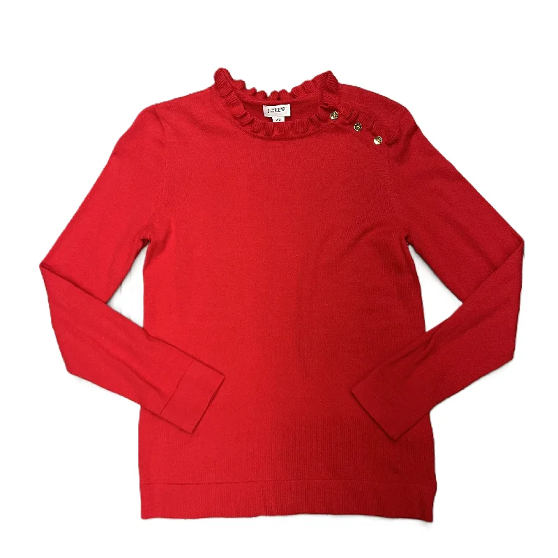 Markdown Madness Sweater By J. Crew In Red, Size: Xs