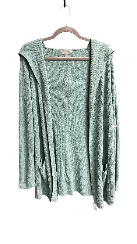 Discount Days Sweater Cardigan By Barefoot Dreams In Blue, Size: Xl