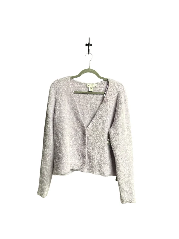 Mega Sale Sweater Cardigan By Rachel Zoe In Purple, Size: Xl