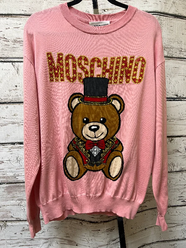 Midnight Madness Sweater Cardigan Luxury Designer By Moschino  Size: M