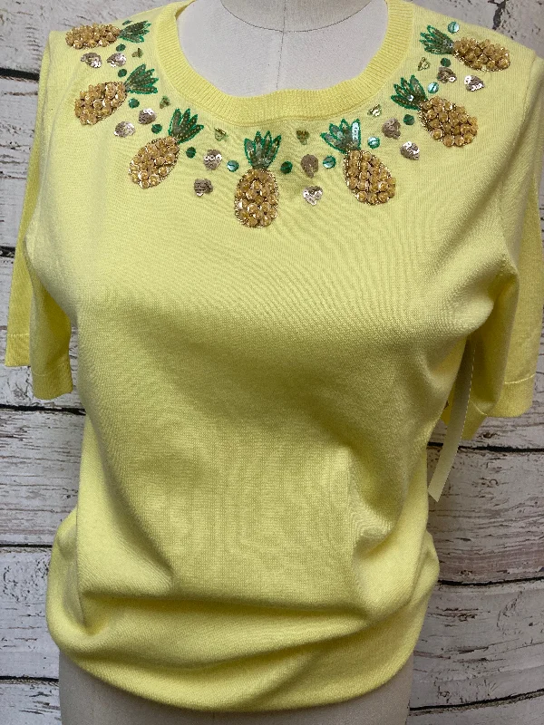 Closeout Sweater Short Sleeve By Talbots  Size: M