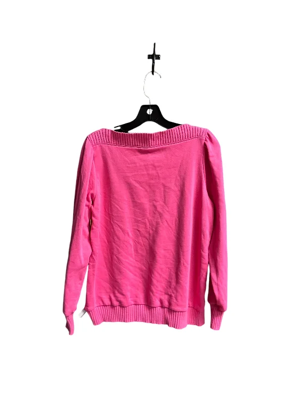 Savings Bonanza Sweatshirt Collar By Loft In Pink, Size: L