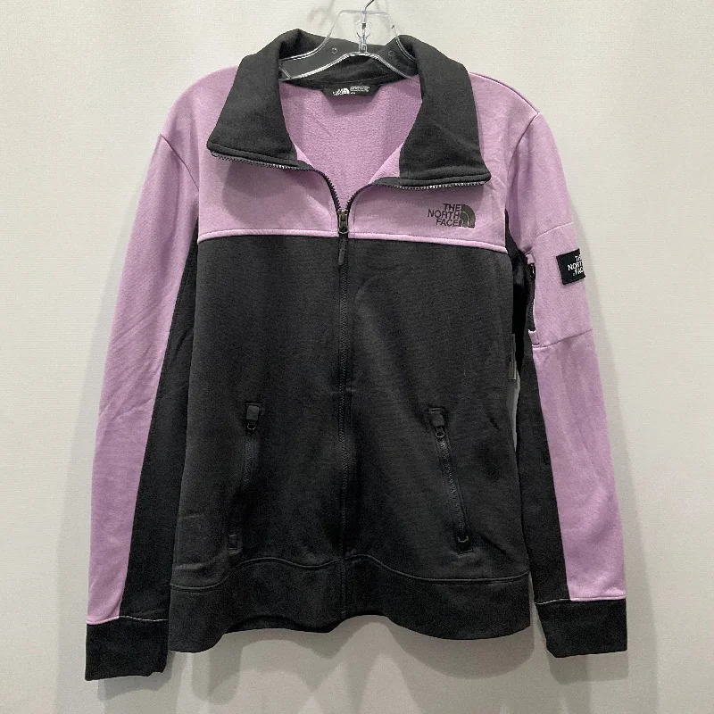 Weekend Deal Sweatshirt Collar By The North Face In Black & Purple, Size: L