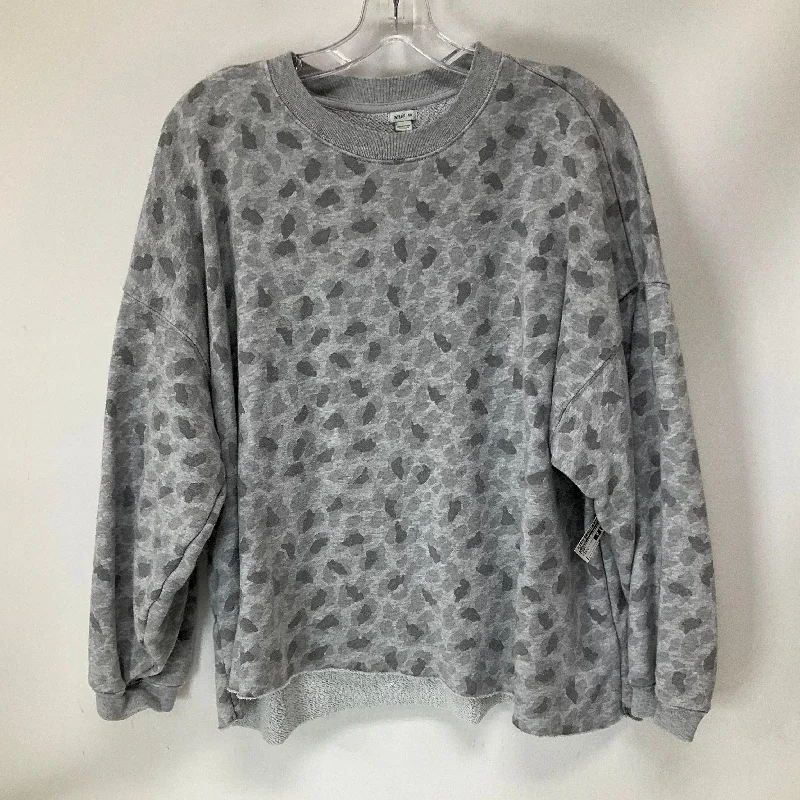Daily Specials Sweatshirt Crewneck By Aerie In Grey, Size: S