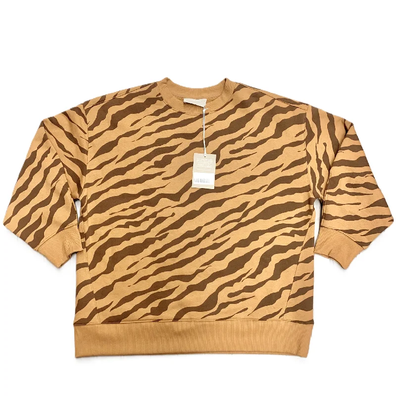 Daily Deals Sweatshirt Crewneck By Everlane In Tan, Size: L