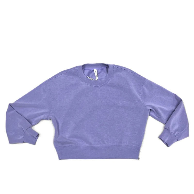 Mega Deal Sweatshirt Crewneck By Lululemon In Purple, Size: Xs