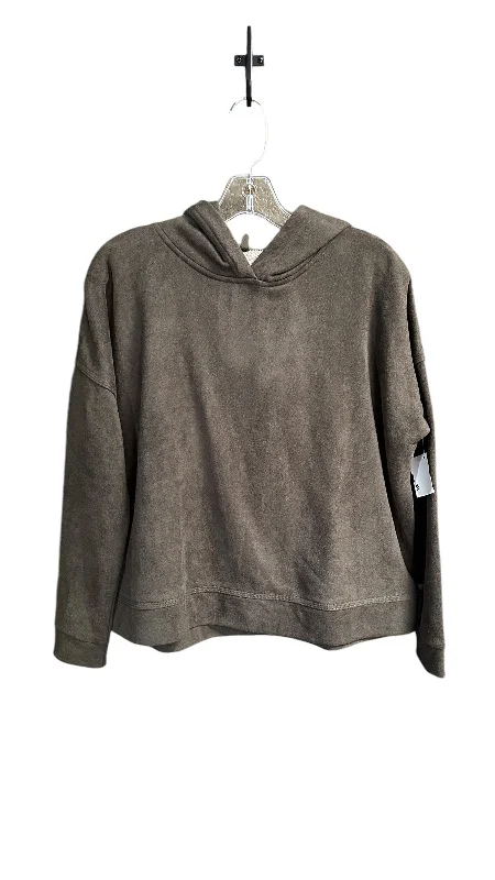 YEAR-End Clearance Sweatshirt Hoodie By Chicos In Green, Size: S