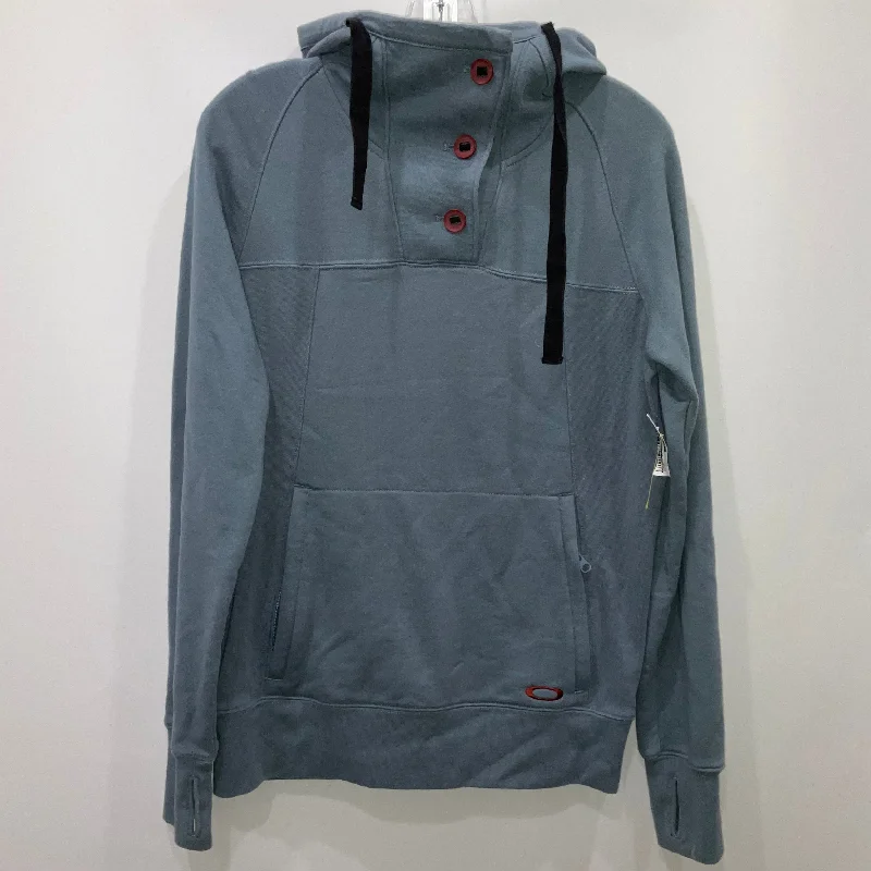 Markdowns Sweatshirt Hoodie By Oakley In Blue, Size: Xs