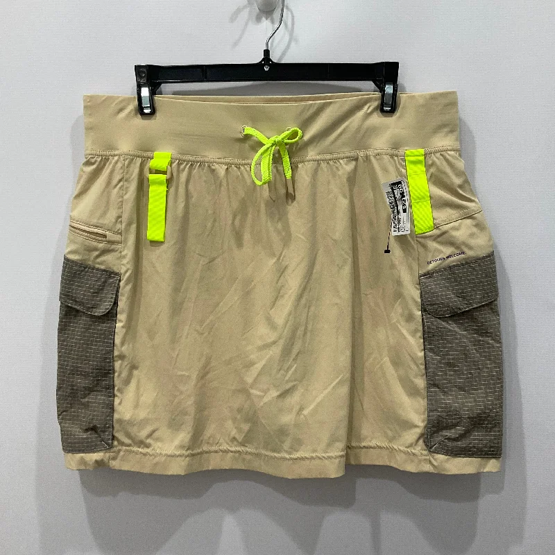 Daily Deals Tan Athletic Skort Lululemon, Size 12