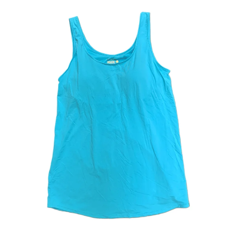 New Arrival Tank Top Designer By Lilly Pulitzer In Blue, Size: M