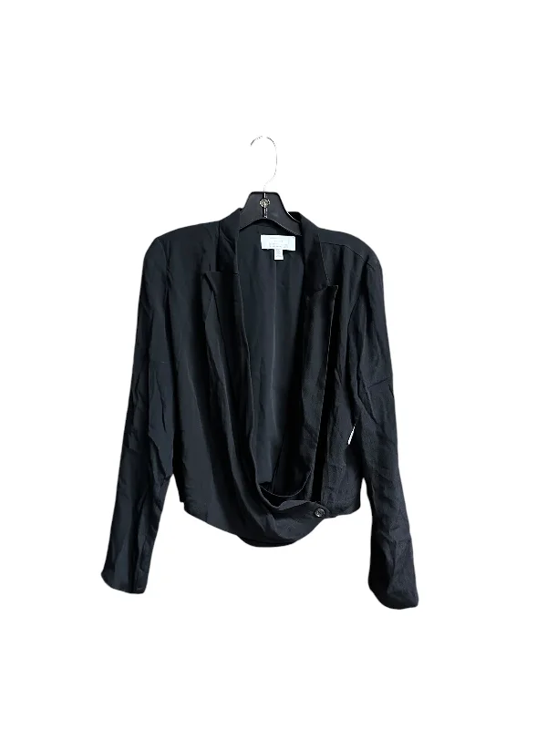 Sneak Peek Sale Top Long Sleeve By Anthropologie In Black, Size: M