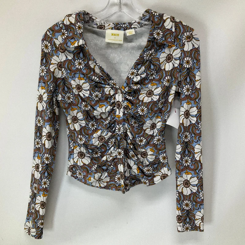 Today’s Deal Top Long Sleeve By Anthropologie In Multi-colored, Size: Xs